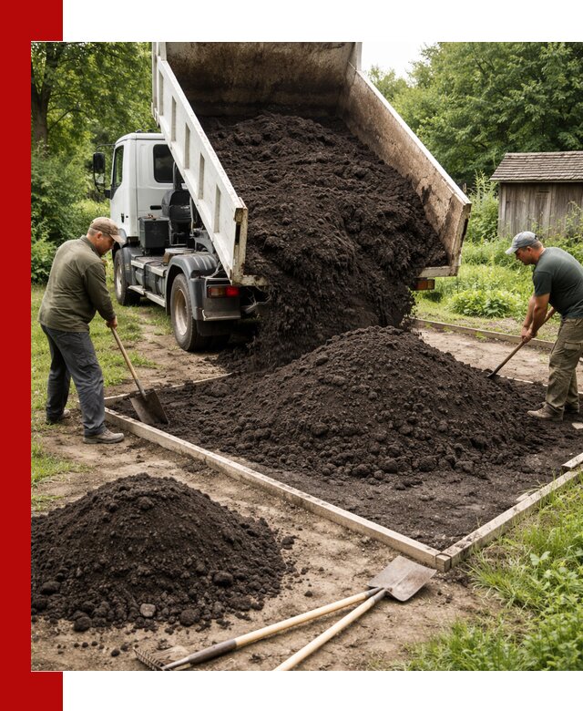 Купить чистый чернозем для огорода с доставкой в Ижевске