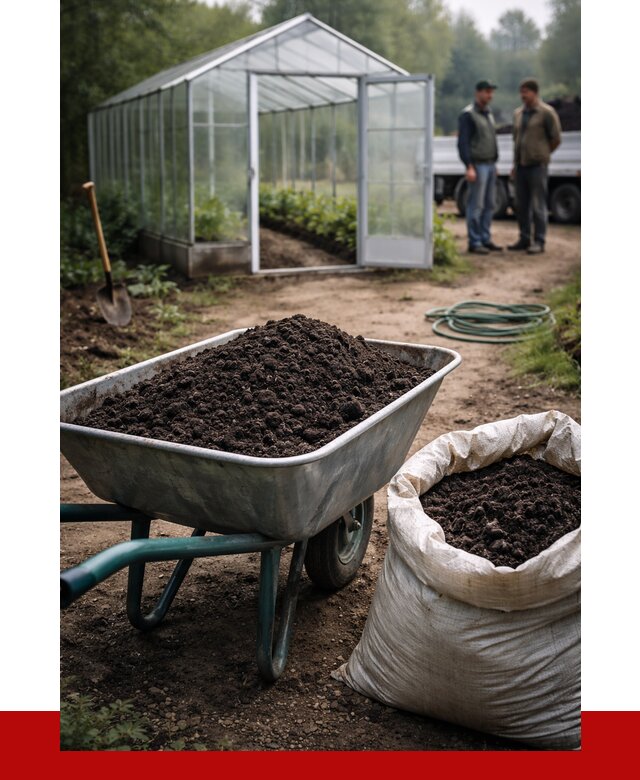 Чернозем для теплицы в Ижевске с доставкой от 1558 р. | ПРОНЕРУДЖвс