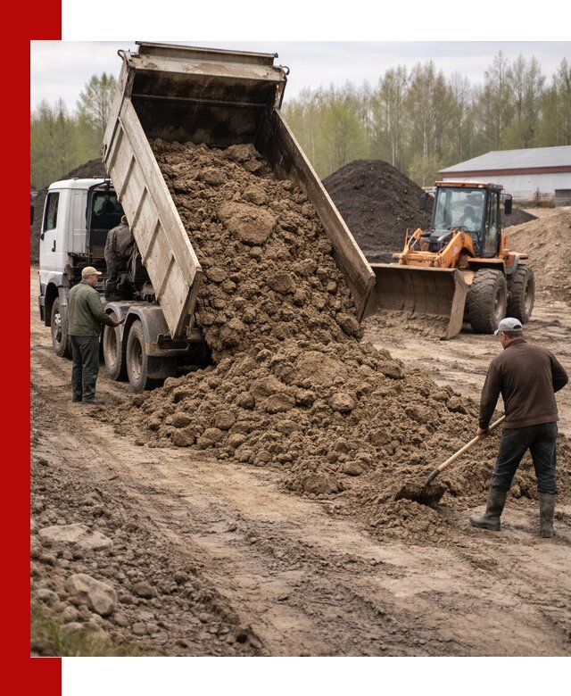 Доставка глин и суглинков в Ижевске оптом и вкрай