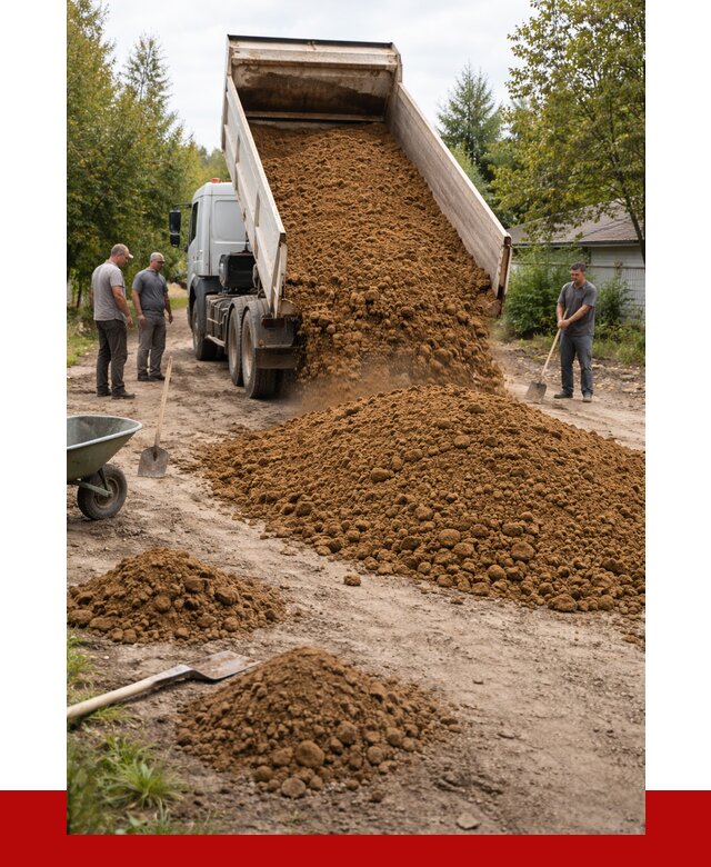 Купить суглинок с доставкой в Ижевске от 2597 р. за куб | ПРОНЕРУДЖвс