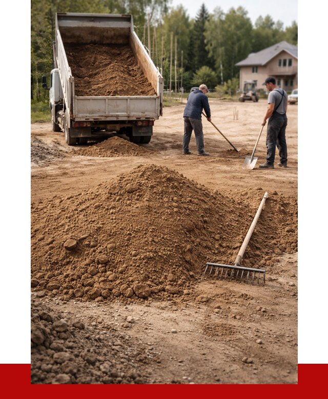 Суглинок для планировки в Ижевске с доставкой от 4363 р. | ПРОНЕРУДЖвс