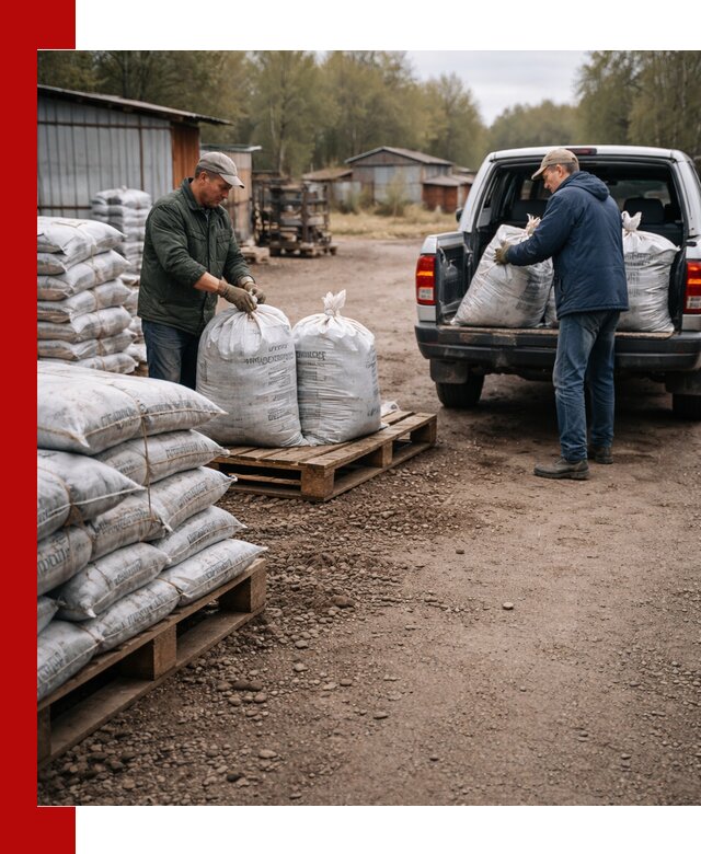 Купить конский навоз в мешках с доставкой в Ижевске