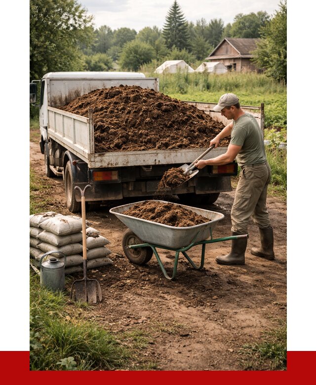 Купить коровий навоз с доставкой в Ижевске от 1870 р. | ПРОНЕРУДЖвс