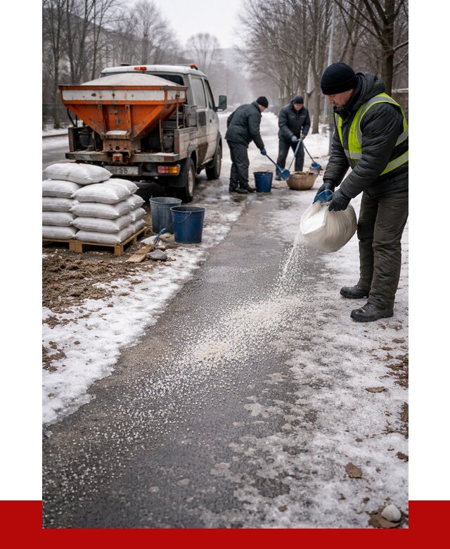 Реагент против гололеда в Ижевске с доставкой от 4674 р. | ПРОНЕРУДЖвс
