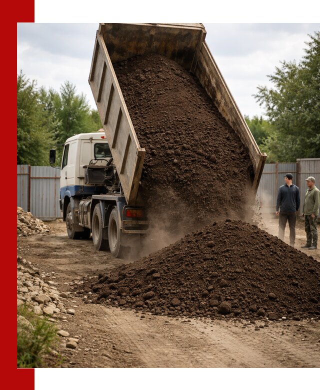 Доставка самосвалом 10 кубов в Ижевске быстро и надёжно