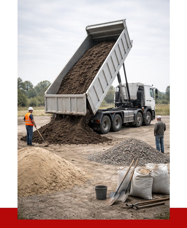 Доставка самосвалом 30 кубов в Ижевске от 8829 р. | ПРОНЕРУДЖвс
