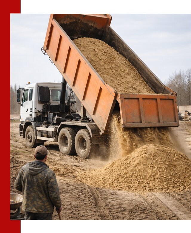 Аренда самосвала 20 тонн для перевозки грузов в Ижевске