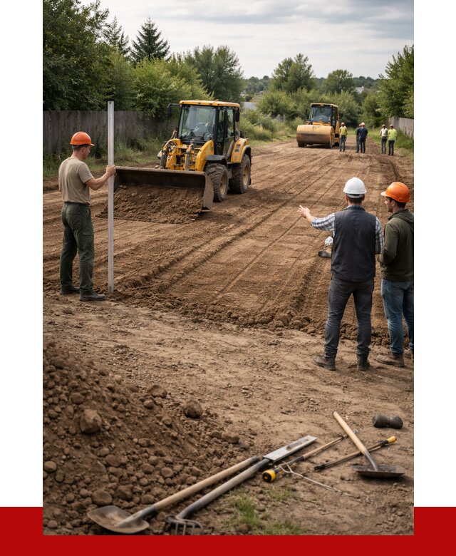 Планировка участка грунтом в Ижевске от 4674 р ПРОНЕРУДЖвс