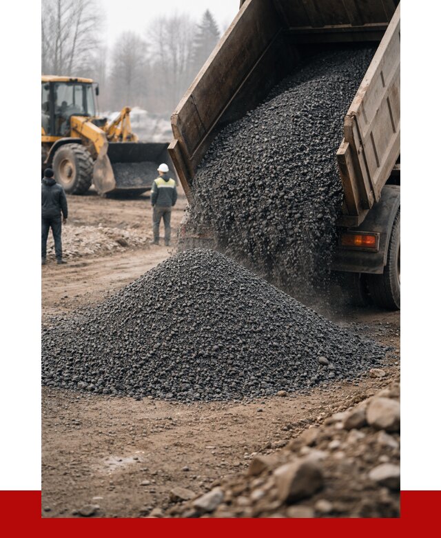 Асфальтовая крошка в Ижевске с доставкой от 1870 р. | ПРОНЕРУДЖвс
